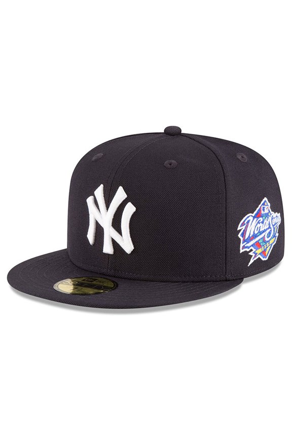 Men's New Era Navy New York Yankees 1998 World Series Wool 59FIFTY Fitted Hat