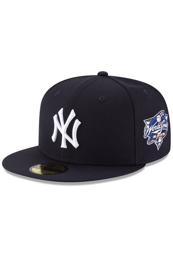 Men's New Era Navy New York Yankees 2000 World Series Wool 59FIFTY Team Fitted Hat