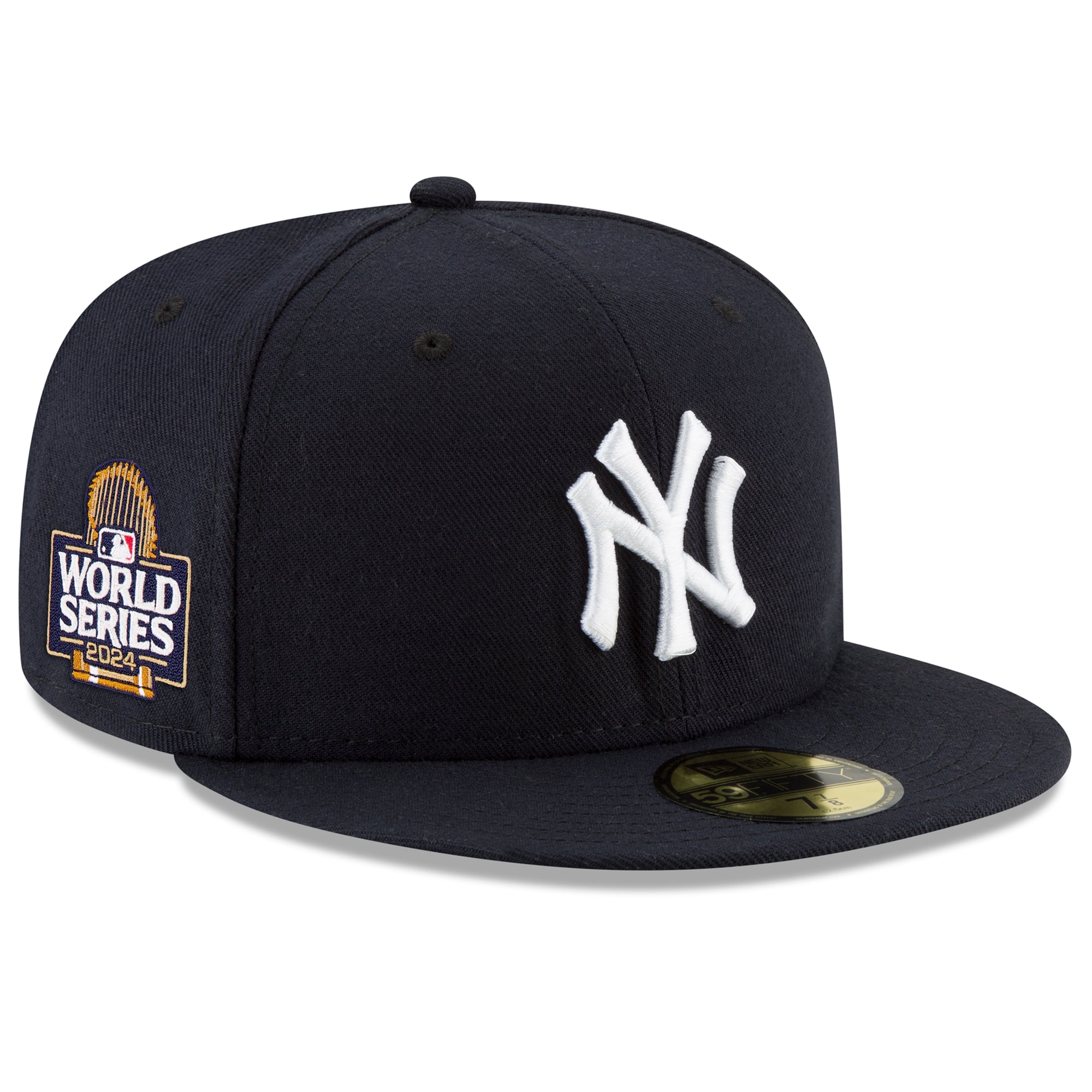 Men's New Era Navy New York Yankees 2024 World Series Side Patch