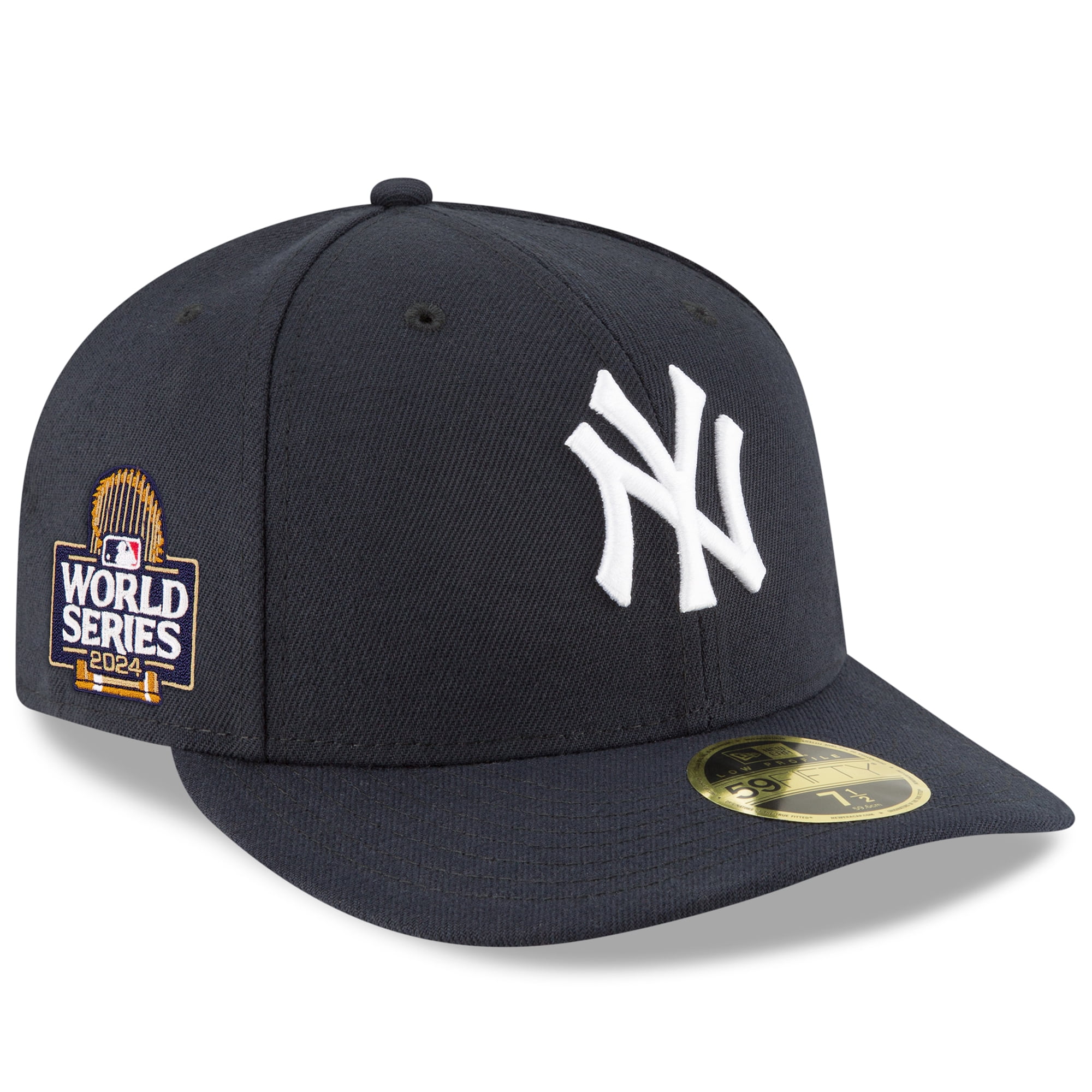 Men's New Era Navy New York Yankees 2024 World Series Side Patch Low