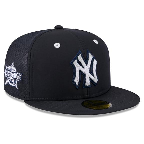 Men's New Era Navy New York Yankees 2026 MLB All-Star Game Workout 59FIFTY Fitted Hat