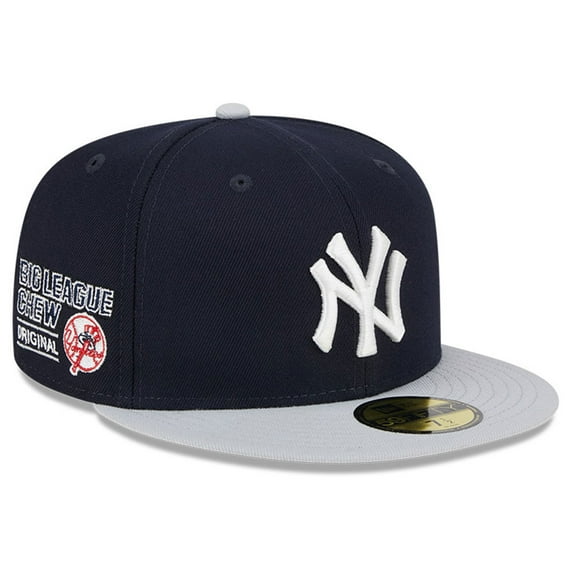 Men's New Era Navy New York Yankees Big League Chew Team 59FIFTY Fitted Hat