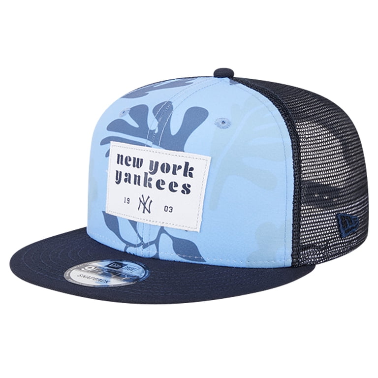 Men's New Era Navy New York Yankees Bikini Bottom Trucker 9FIFTY