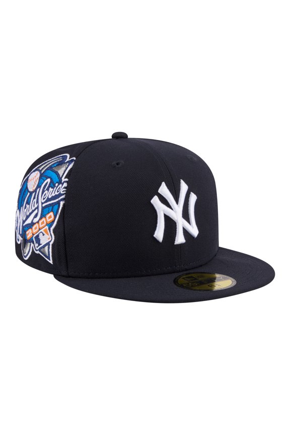 Men's New Era Navy New York Yankees Hidden Hit 59FIFTY Fitted Hat