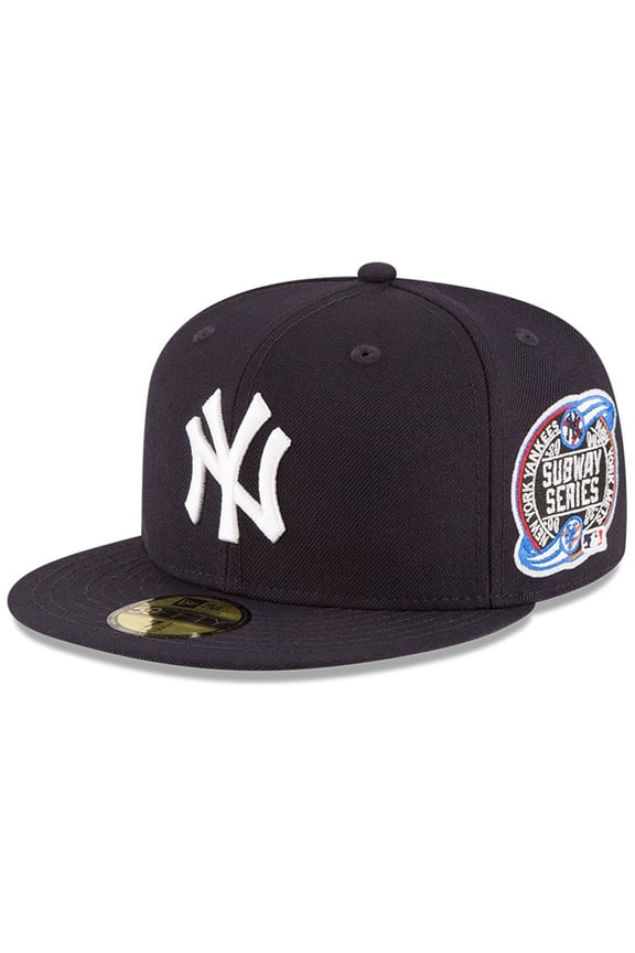 Men's New Era Navy New York Yankees World Series Wool Team 59FIFTY Fitted Hat