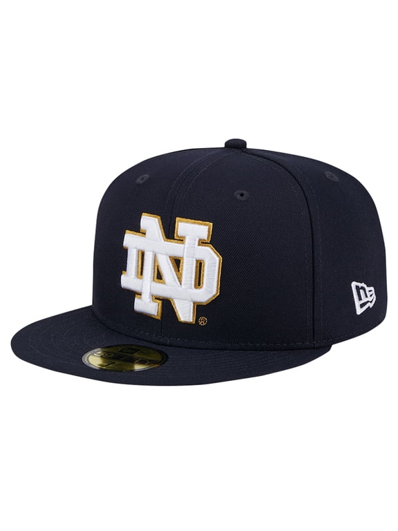 Men's New Era Navy Notre Dame Fighting Irish 59FIFTY Fitted Hat