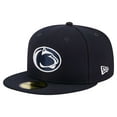 thumbnail image 1 of Men's New Era Navy Penn State Nittany Lions 59FIFTY Fitted Hat, 1 of 6