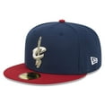 thumbnail image 1 of Men's New Era Navy/Red Cleveland Cavaliers 2025/26 Classic Edition Jersey Hook 59FIFTY Fitted Hat, 1 of 7