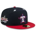 thumbnail image 1 of Men's New Era Navy/Red  Texas Rangers 2025 MLB All-Star Game Workout Side Patch 59FIFTY Fitted Hat, 1 of 5