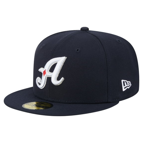 Men's-New Era  Navy Reno Aces Authentic Collection 59FIFTY Fitted Hat