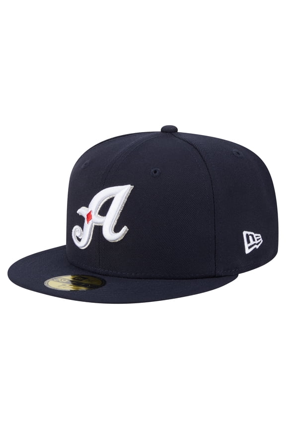 Men's-New Era Navy Reno Aces Authentic Collection 59FIFTY Fitted Hat