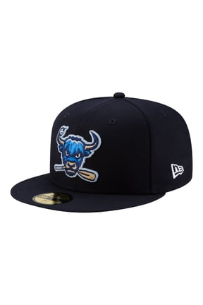 Men's New Era Navy Salem Ridge Yaks Authentic Collection 59FIFTY Fitted Hat