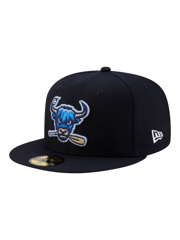 Men's New Era Navy Salem Ridge Yaks Authentic Collection 59FIFTY Fitted Hat