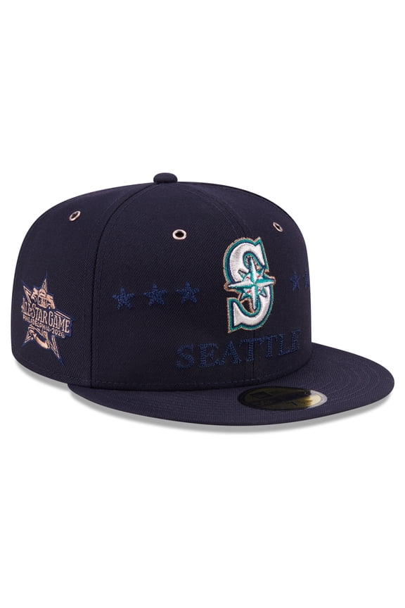 Men's New Era Navy Seattle Mariners 2026 MLB All-Star Game 59FIFTY Fitted Hat