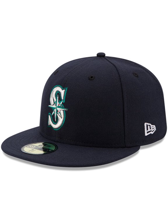 Men's New Era Navy Seattle Mariners Authentic Collection On Field 59FIFTY Fitted Hat