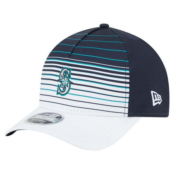 Men's New Era Navy Seattle Mariners Gradient 9FORTY M-Crown Adjustable Hat