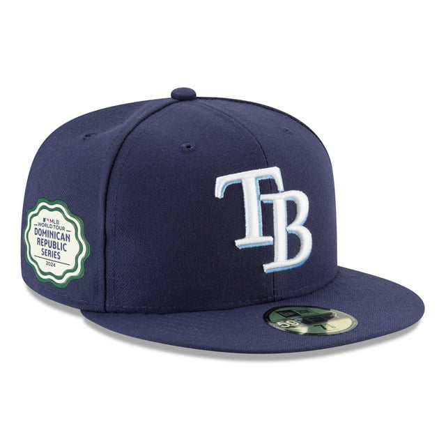 Men's New Era Navy Tampa Bay Rays 2024 MLB World Tour Dominican