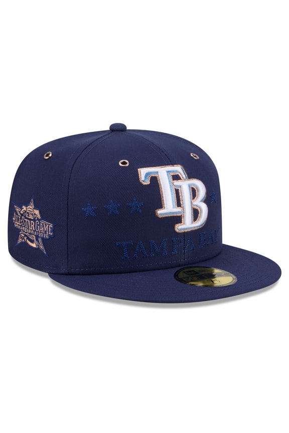Men's New Era Navy Tampa Bay Rays 2026 MLB All-Star Game 59FIFTY Fitted Hat