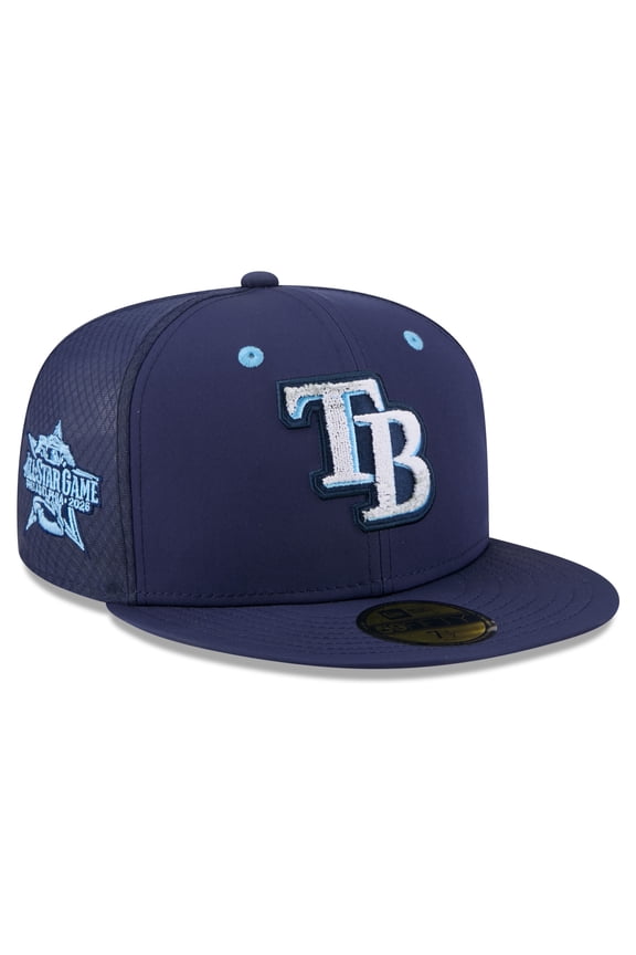 Men's New Era Navy Tampa Bay Rays 2026 MLB All-Star Game Workout 59FIFTY Fitted Hat