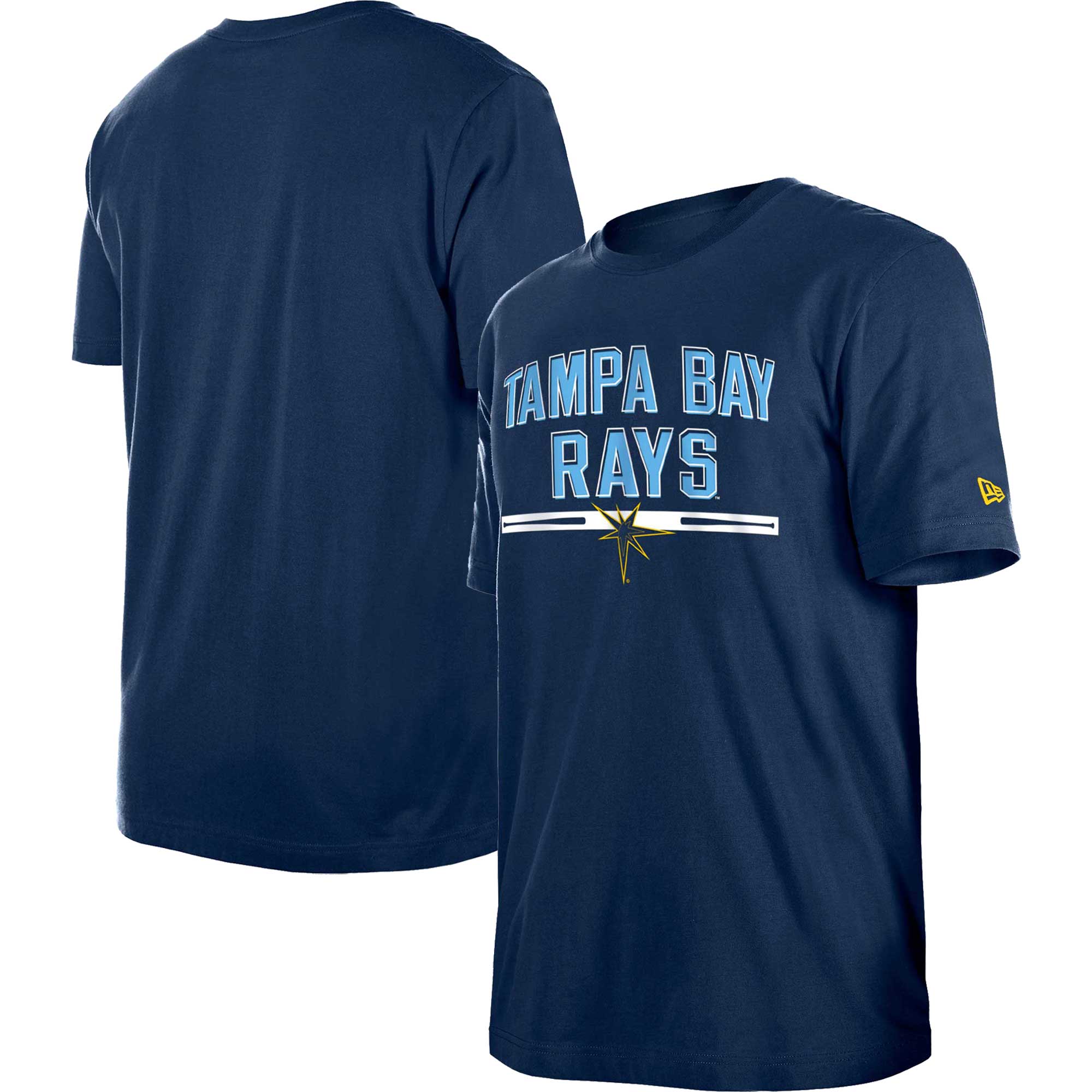 Men's New Era Navy Tampa Bay Rays Batting Practice TShirt