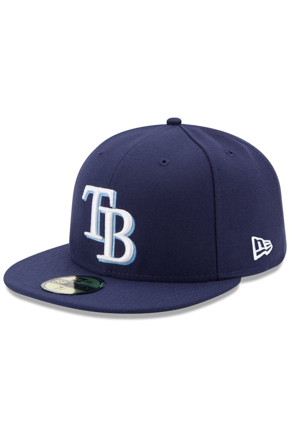 Men's New Era Navy Tampa Bay Rays Game Authentic Collection On-Field 59FIFTY Fitted Hat