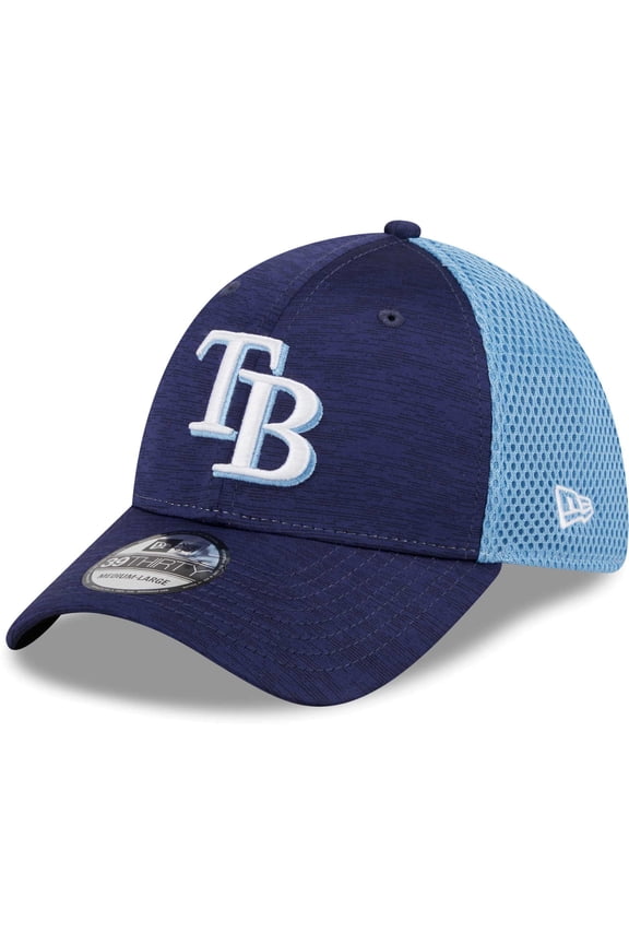 Men's New Era Navy Tampa Bay Rays Neo 39THIRTY Flex Hat
