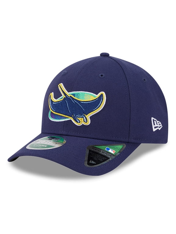 Men's New Era Navy Tampa Bay Rays Player Replica 9FORTY Adjustable Hat