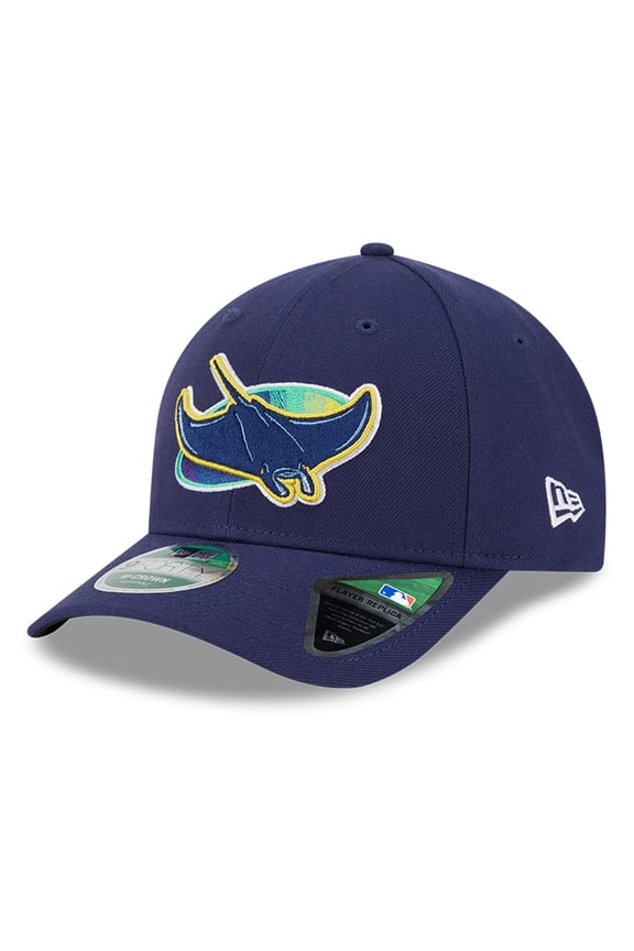 Men's New Era Navy Tampa Bay Rays Player Replica 9FORTY Adjustable Hat