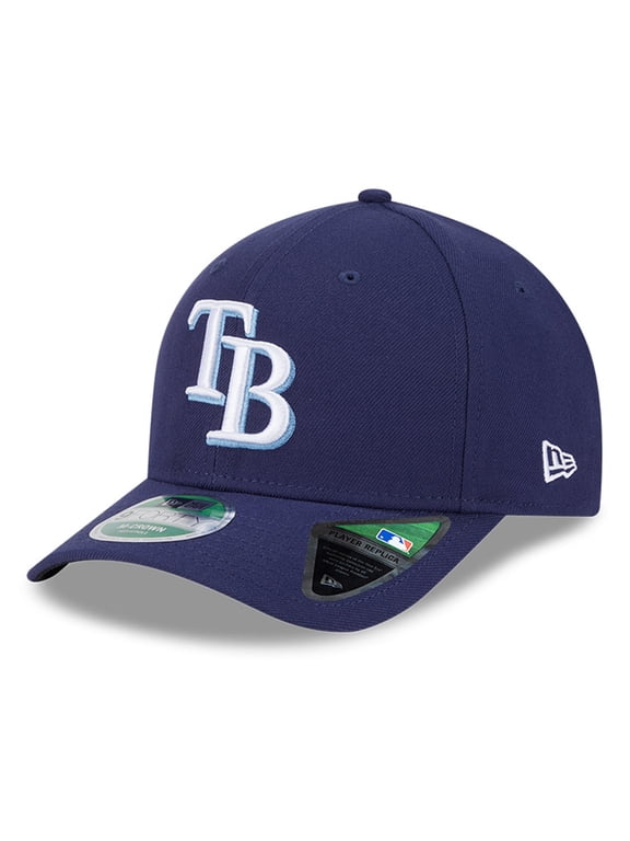 Men's New Era Navy Tampa Bay Rays Player Replica 9FORTY Adjustable Hat