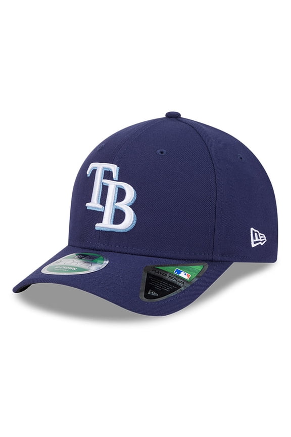 Men's New Era Navy Tampa Bay Rays Player Replica 9FORTY Adjustable Hat