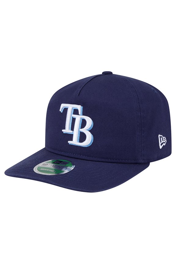 Men's New Era Navy Tampa Bay Rays Team 19TWENTY Adjustable Hat