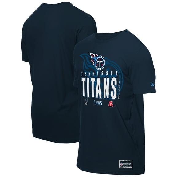 Men's New Era  Navy Tennessee Titans 2025 NFL Training Camp T-Shirt