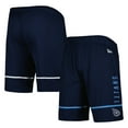 thumbnail image 1 of Men's New Era Navy Tennessee Titans Combine Authentic Rusher Training Shorts, 1 of 4