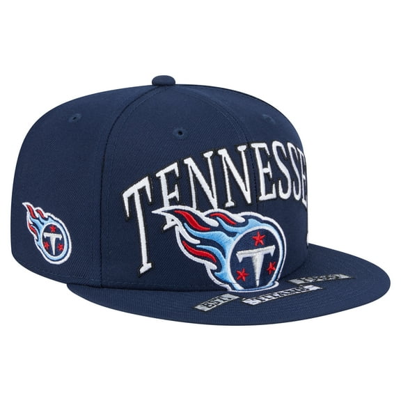 Men's New Era Navy Tennessee Titans Oversized 59FIFTY Fitted Hat