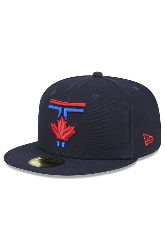 Men's New Era Navy Toronto Blue Jays City Connect 59FIFTY Fitted Hat