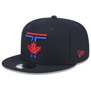 Mens New Era Navy Toronto Blue Jays 2024 City Connect 9FIFTY Snapback Hat