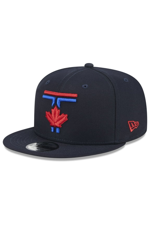 Men's New Era Navy Toronto Blue Jays 2024 City Connect 9FIFTY Snapback Hat