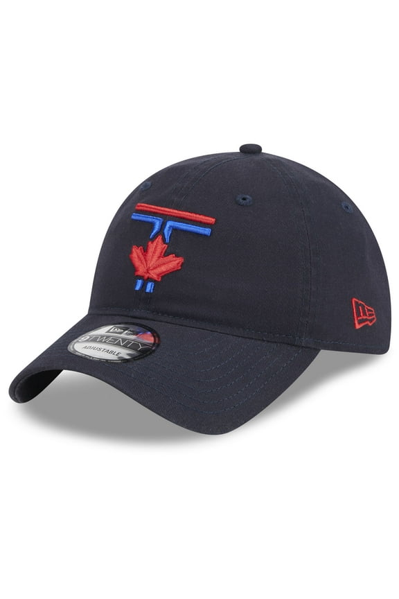 Men's New Era Navy Toronto Blue Jays 2024 City Connect 9TWENTY Adjustable Hat