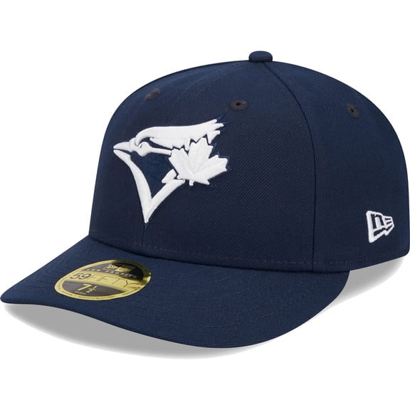 Men's New Era Navy Toronto Blue Jays Oceanside Low Profile 59FIFTY Fitted Hat