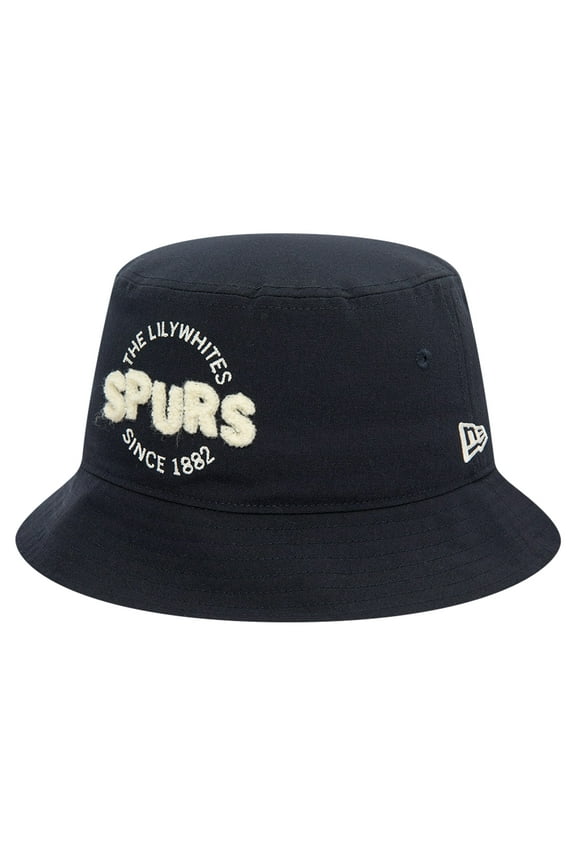 Men's New Era Navy Tottenham Hotspur Boucle Bucket Hat