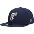 thumbnail image 1 of Men's New Era Navy Tri-City Dust Devils Authentic Collection Team Home 59FIFTY Fitted Hat, 1 of 6