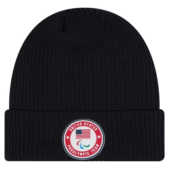 Men's New Era Navy U.S. Paralympics Cuffed Knit Hat