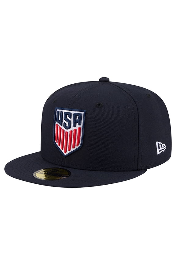 Men's New Era Navy USMNT 59FIFTY Fitted Hat