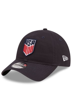 Men's New Era Navy USMNT Primary 9TWENTY Adjustable Hat