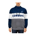 thumbnail image 1 of Men's New Era Navy/White Dallas Cowboys Big & Tall Retro Joe Pullover Hoodie, 1 of 1