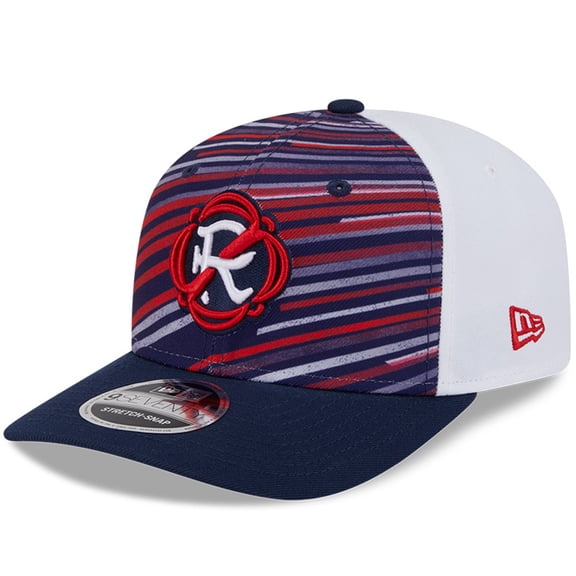 Men's New Era  Navy/White New England Revolution 2025 Third 9SEVENTY Stretch-Snap Hat