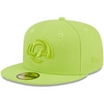 thumbnail image 1 of Men's New Era Neon Green Los Angeles Rams Color Pack Brights 59FIFTY Fitted Hat, 1 of 5
