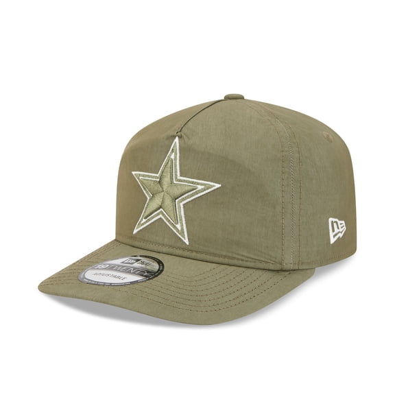 Men's New Era  Olive Dallas Cowboys Nylon 19TWENTY Adjustable Hat