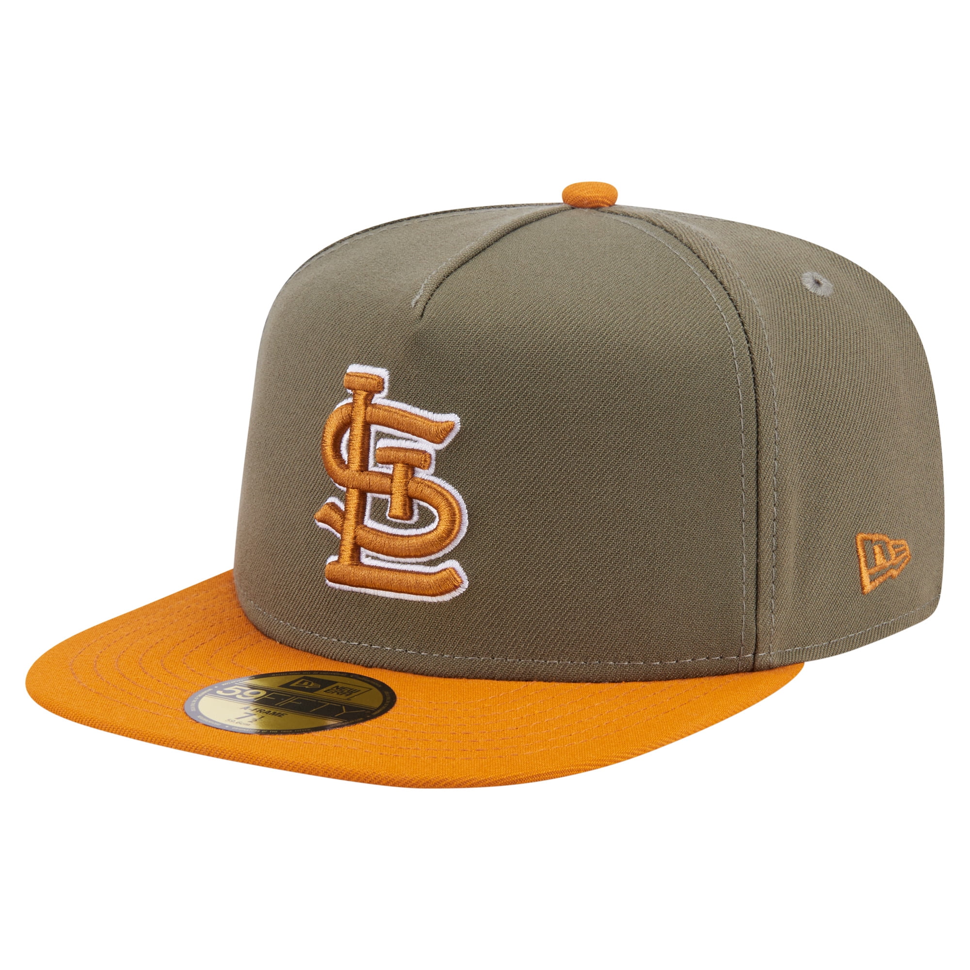 Cardinal Col Pack Men's New Era Olive/Orange St. Louis Cardinals Two-Tone Color Pack A ...