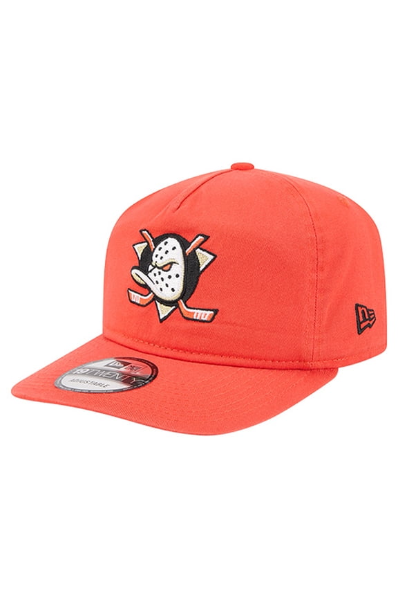 Men's New Era Orange Anaheim Ducks 19TWENTY Adjustable Hat